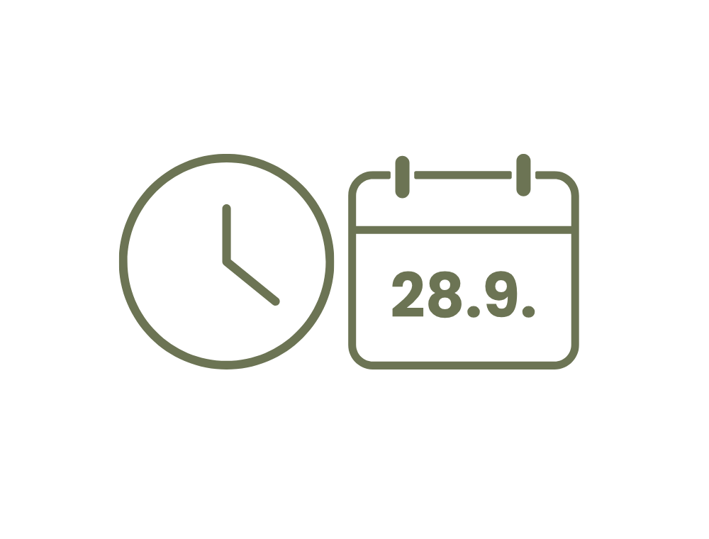 28. 9. máme otevřeno 9:00-14:00